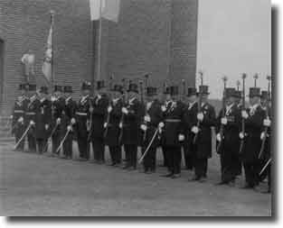 hist. Foto von der Fahnenweihe 1928